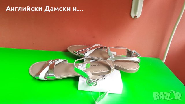 Английски дамски сандали естествена кожа-NEXT, снимка 5 - Сандали - 28566463