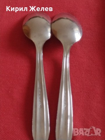 Две лъжички за кафе чай с маркировка ITALI  много красиви за КОЛЕКЦИЯ ДЕКОРАЦИЯ 32845, снимка 4 - Други ценни предмети - 43817786