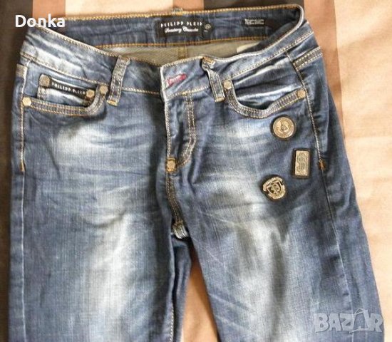 Два чифта оригинални щатски дънки за слабичко момче или момиче