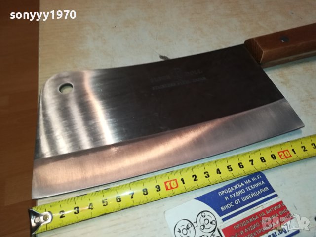 JAPAN-МАСИВЕН САТЪР-ЯК ГОЛЯМ ТЕЖЪК 1001241745, снимка 17 - Антикварни и старинни предмети - 43748015