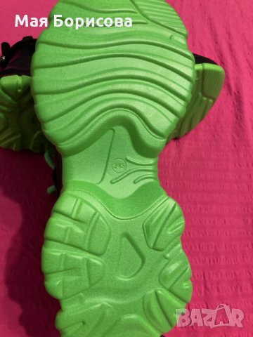 Уникални сникърси с масивна платформа №38, снимка 4 - Маратонки - 35122223