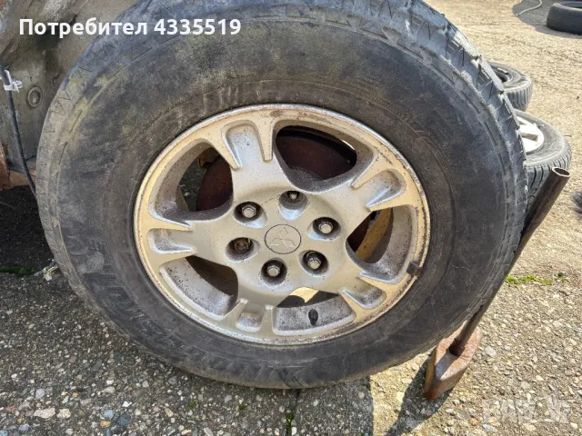 Джанти 4бр от Паджеро 245/70/R16 , снимка 3 - Части - 49729778