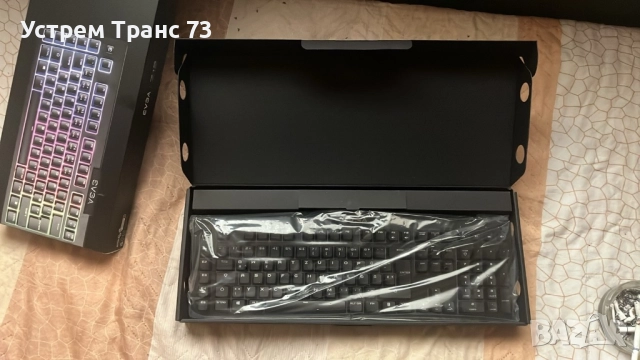 клавиатура evga z12 нова!!!, снимка 3 - Клавиатури и мишки - 51934994