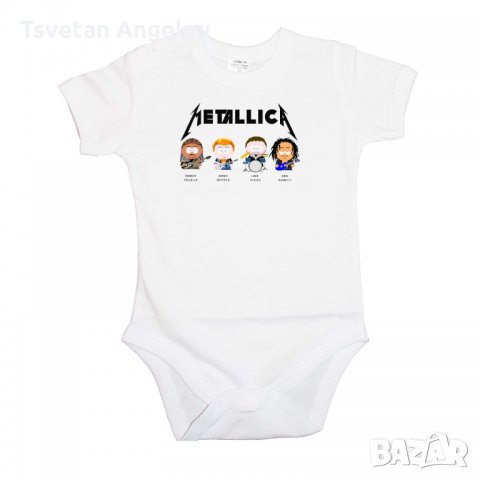 Разпродажба! Бебешко боди METALLICA 3