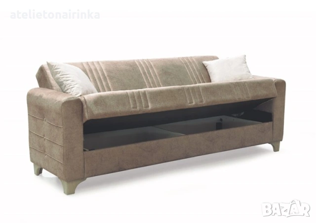 Разтегателен диван Лайн, снимка 7 - Дивани и мека мебел - 53537457