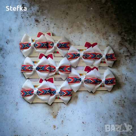 Аксесоари за коса с български шевици, снимка 11 - Аксесоари за коса - 39569864