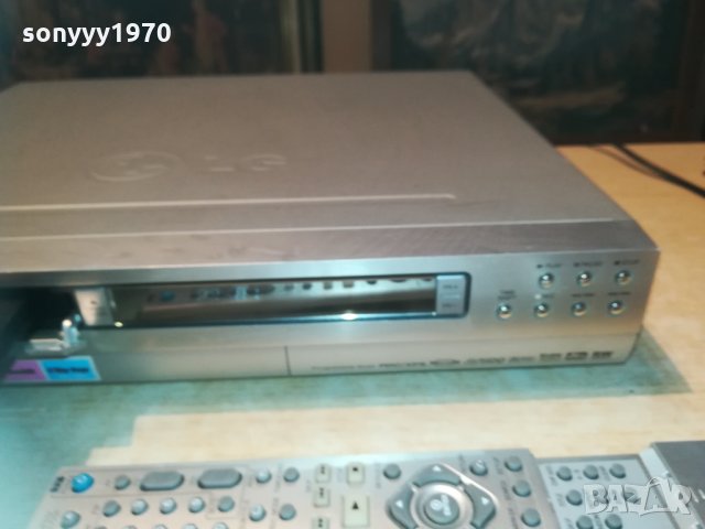 lg rh4810v hdd/dvd recorder+remote 0304211225, снимка 6 - Плейъри, домашно кино, прожектори - 32407416