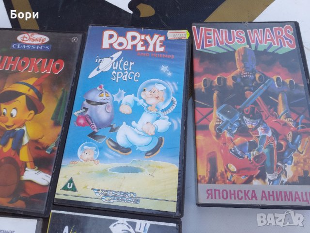 Детски филми на видеокасети, снимка 3 - Анимации - 32715104