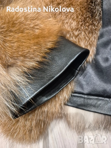 Палто от сребърна лисица , снимка 6 - Палта, манта - 53167286