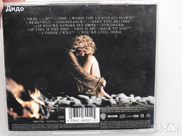 Faith Hill - Cry, CD аудио диск, снимка 6 - CD дискове - 40011930