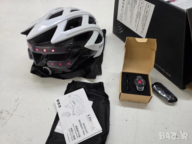 LIVALL BH60SE NEO интелигентна велосипедна каска размер 55-61см, снимка 12 - Аксесоари за велосипеди - 50891522