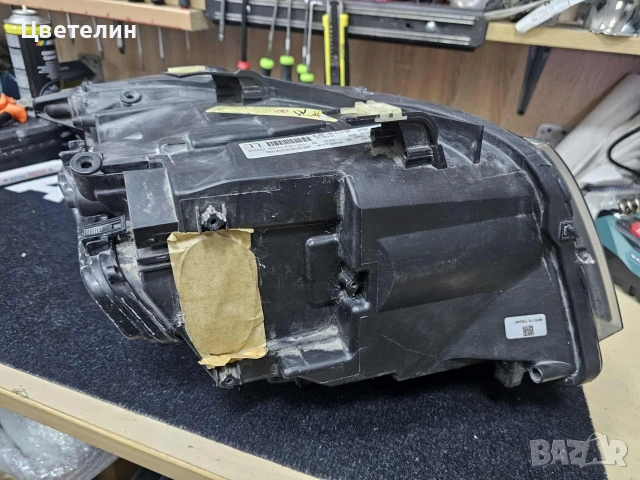 Ляв фар BMW 3 E90 Xenon завиващ lqv far бмв 3 90 ксенон, снимка 5 - Части - 53213558