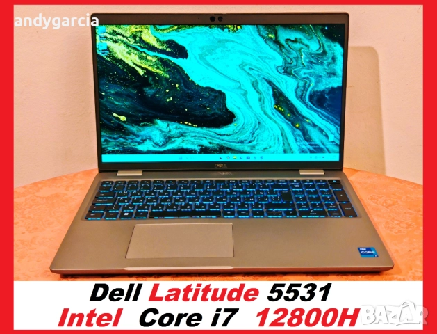 Dell Latitude 5531/Intel Core i7-12800H/16GB DDR5/512GB SSD NVME/Iris Xe Graphics/15.6 Full HD IPS