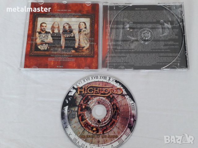 Highlord - The Death of the Artists (2009), снимка 4 - CD дискове - 43594094