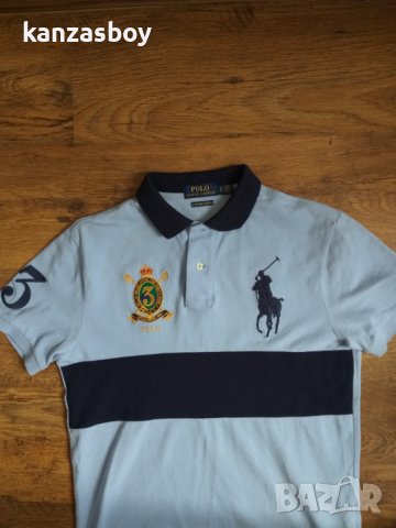 polo ralph lauren - страхотна мъжка тениска КАТО НОВА, снимка 6 - Тениски - 37657374