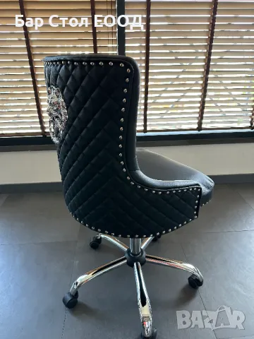 Стол на колелца Lyon с 24 м гаранция и безплатна доставка до офис, снимка 4 - Столове - 41506618