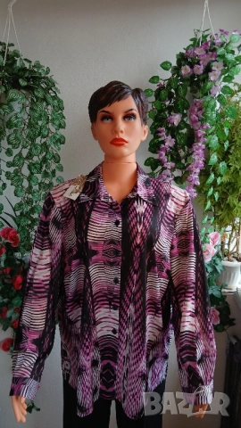 Дамски макси стилни ризи с дълъг ръкав., снимка 2 - Ризи - 51896932