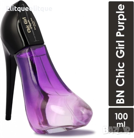 Дамски парфюм Chic Girl Purple BN Parfums, 100мл, снимка 5 - Дамски парфюми - 52224026