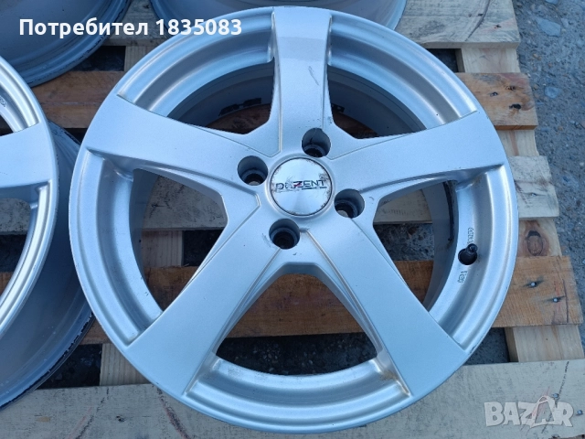 Лети джанти 16ки 4х100 Dezent, снимка 6 - Гуми и джанти - 52227630