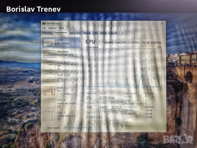Lenovo Ideapad 100 поправен и подобрен, снимка 6 - Лаптопи за дома - 52148581