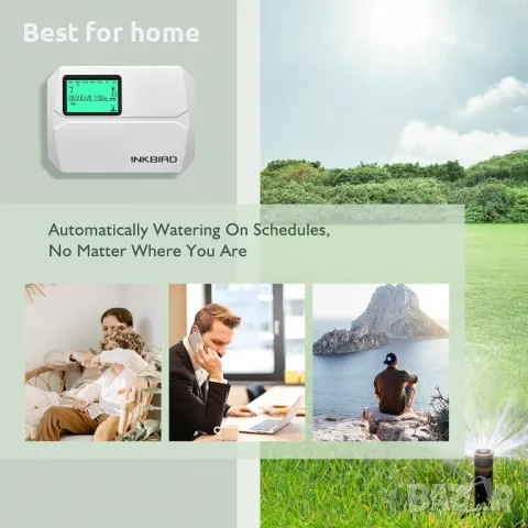 Компютър за напояване, 8-зонов INKBIRD IIC-800-WIFI  , снимка 8 - Напояване - 47552709