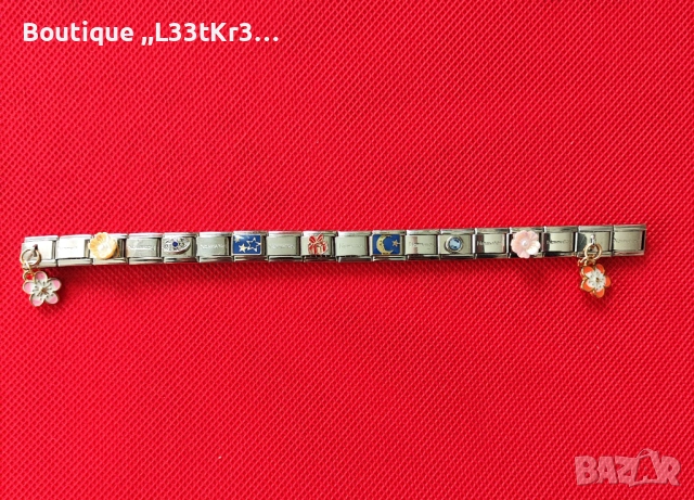 Елегантна дамска гривна от неръждаема стомана, Nomination style