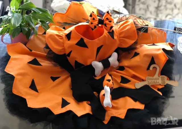 Памучна детска рокля Пебълс , снимка 6 - Бебешки рокли - 45991871