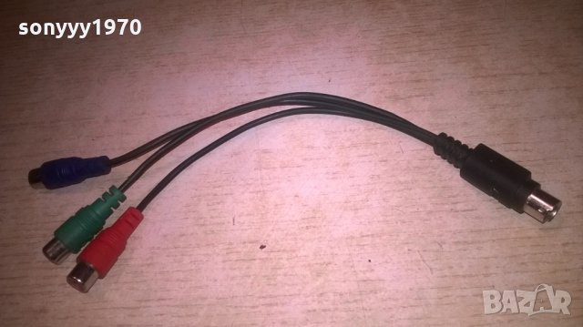 преход чинчове 3бр към s-video, снимка 5 - Други - 27497339