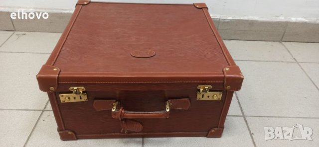 Австрийски кожен куфар Nigst Wien