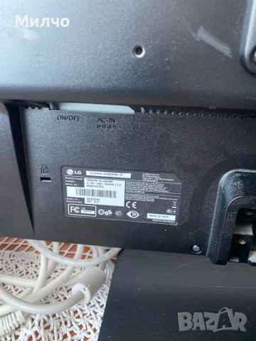 Монитор LG 24 внос от Германия, снимка 3 - Монитори - 53461533