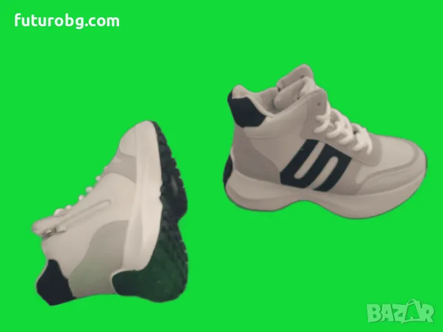 Дамски зимни боти с връзки и цип в светлобежово, снимка 5 - Дамски боти - 48482450