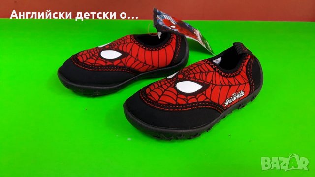 Английски детски кецки-SPIDERMEN, снимка 3 - Детски гуменки - 28938221