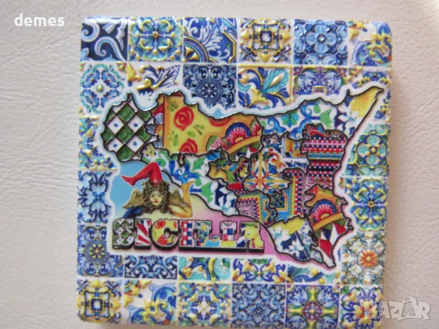 Магнит от Сицилия, Италия, снимка 4 - Колекции - 48027920