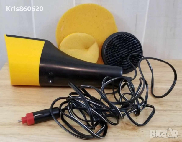 Уред за автополиране с 3 приставки 12V DC, снимка 7 - Полирмашини - 44883922