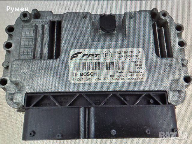 ECU FIAT DOBLO 1.4 TURBO 0261S05794 0 261 S05 794 55248478 ME7 9.10 , снимка 2 - Части - 40205821
