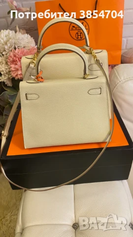 чанта Ермес Mini Kelly 28см*Кели*HERMES KELLY, снимка 15 - Чанти - 43483309