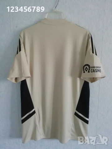 ЦСКА 1948 оригинална тениска фланелка трети екип 2022/2023 златиста Adidas CSKA 1948 , снимка 2 - Тениски - 52204773