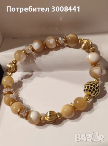 КРАСИВА СЕДЕФЕНА ГРИВНА, снимка 3 - Гривни - 48145454