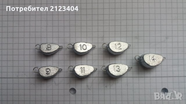 Чебурашки за джиг риболов, снимка 4 - Такъми - 26246340