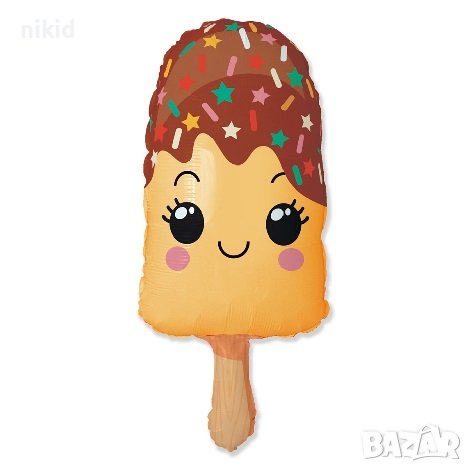 Голям ескимо сладолед фолио фолиев балон хелий или въздух парти рожден
