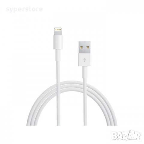 Кабел Lightning към USB за iPhone Digital One SP00460 Foxconn 2m Бял Оriginal, снимка 1 - USB кабели - 37662198