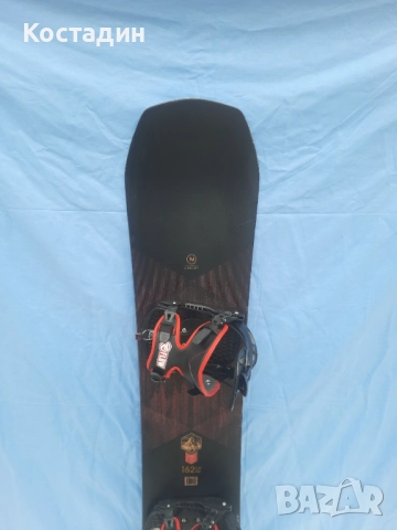 Сноуборд NIDECKER AXIS с автомати 162см.  , снимка 2 - Зимни спортове - 52466867