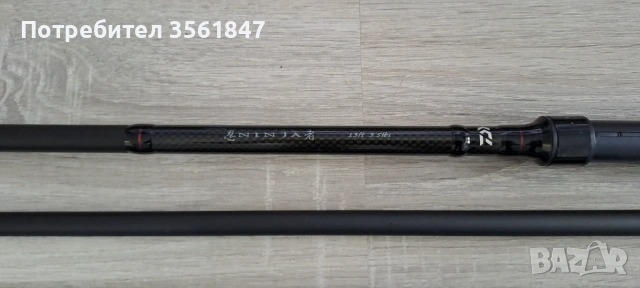 Шаранджийски въдици Daiwa Ninja X Carp 390 см (13ft) 3,50 lbs -3 броя, снимка 5 - Въдици - 53429873