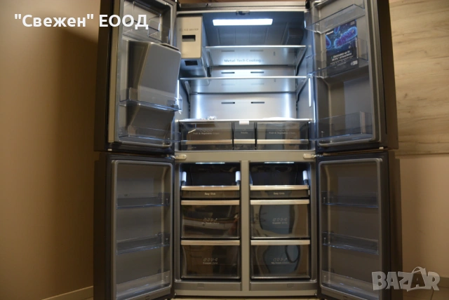 Хладилник с фризер HISENSE RQ760N4IFE Smart дисплей, Total No Frost, снимка 10 - Хладилници - 53333789