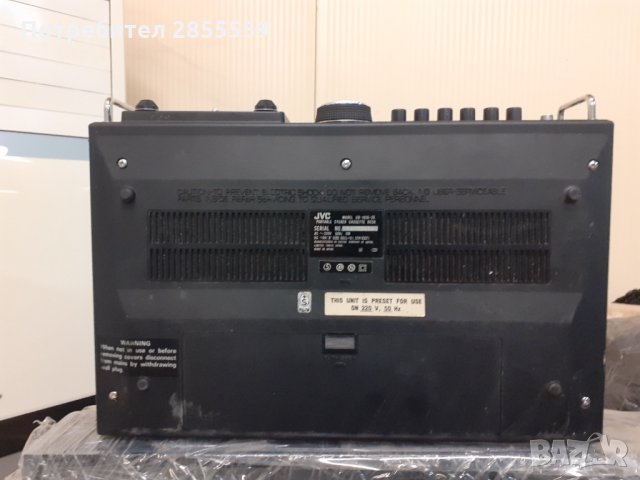 JVC Portable Stereo Cassette Deck CD-1635-2Е, снимка 2 - Радиокасетофони, транзистори - 34956095