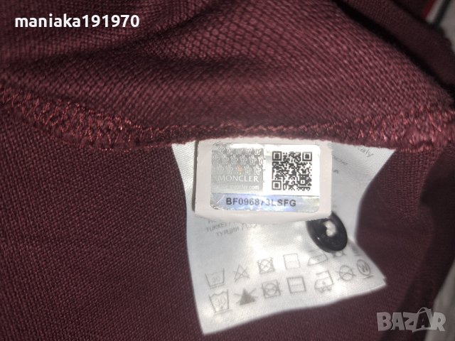 Moncler Maglia Polo Manica Lunga (L) мъжка блуза, снимка 11 - Блузи - 43520010