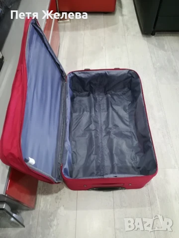Куфар с колелца и телескопична дръжка, снимка 5 - Куфари - 50711314