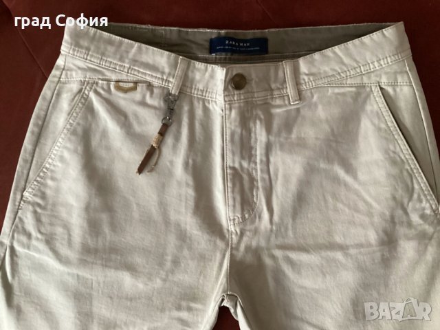 ZARA мъжки панталони - дълги, размер L, нови, снимка 3 - Панталони - 43845810
