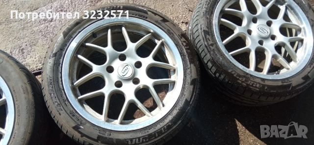 Джанти 5х120 с летни гуми, снимка 4 - Гуми и джанти - 52233203