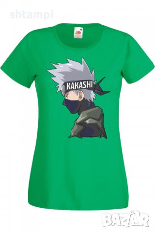 Дамска тениска Naruto Kakashi 02,Анимация,игра,Празник,Повод., снимка 7 - Тениски - 37945888